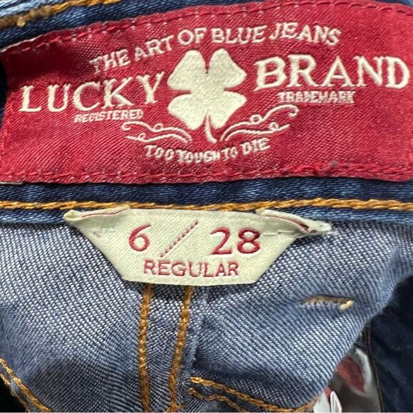 Lucky Brand Lola Bootcut dark wash denim jeans size 28 - Picture 6 of 8